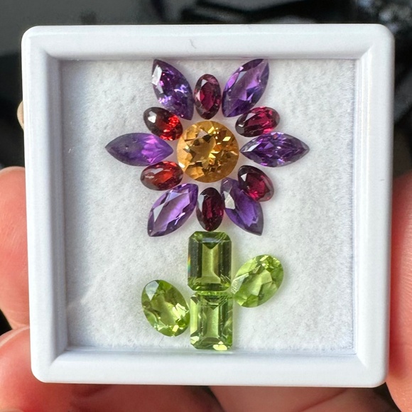 Kay Jewelers Jewelry - 🌸 CURATED FLORAL 10.765ctw Gemstone Layout ✨ Multi-Stone Suite